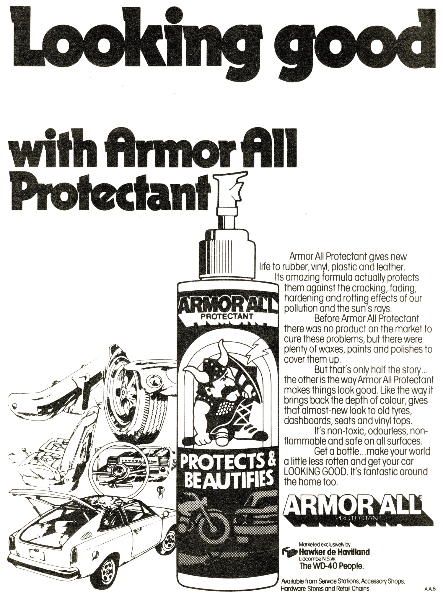 1977 Armor All Protectant